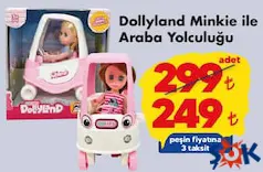 GOKİDY OYUNCAK DOLLYLAND MİNKİE İLE ARABA YOLCULUĞU indirimli fiyat GOKİDY OYUNCAK DOLLYLAND MİNKİE İLE ARABA YOLCULUĞU fiyat ve kampanya bilgisi